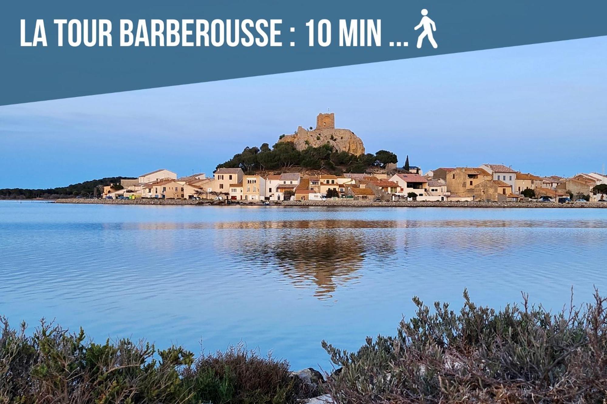 L'Eden - Vue Magnifique Sur Le Port, Les Chalets & La Mer - Gruissan Luaran gambar